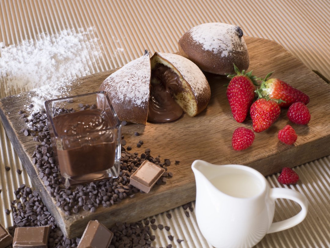Maritozzo cioccolato e nocciola